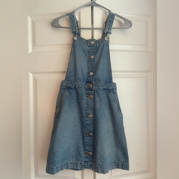 H&M Overall Denim Dress - Picture 1 of 2